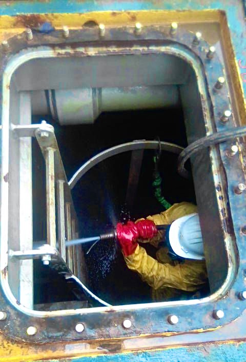 Limpeza a Jato